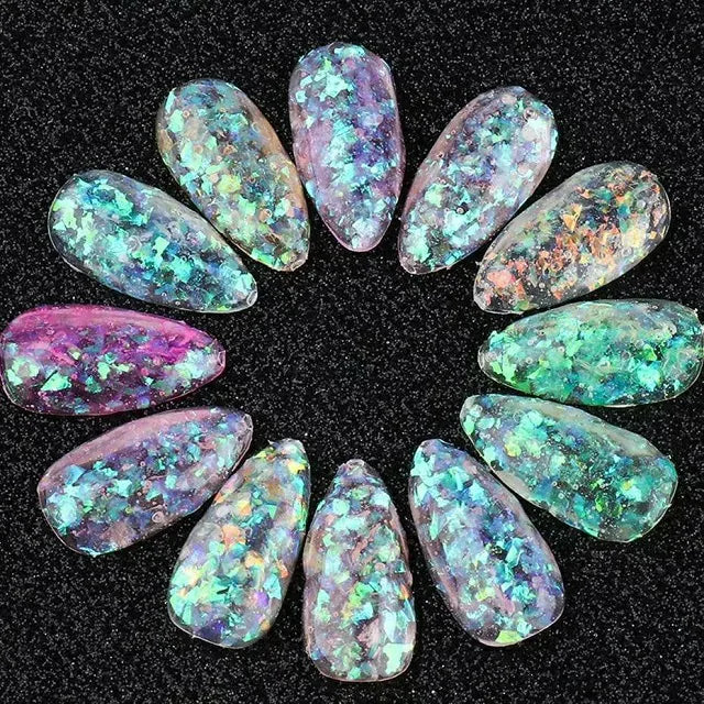 Aurora Flakes Box (Set Of 12 Colors)