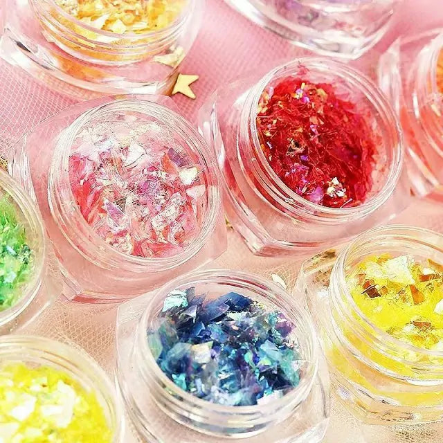 Aurora Flakes Box (Set Of 12 Colors)