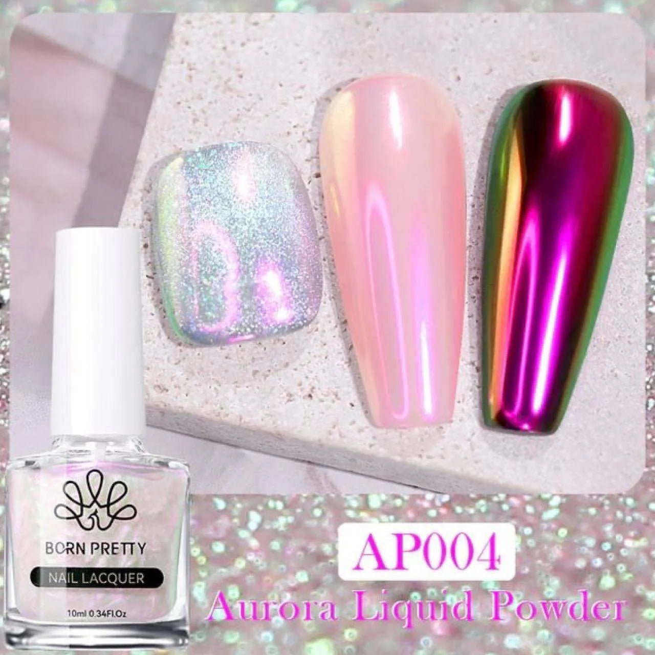 Born Pretty Aurora Liquid Chrome AP004 (10ml)
