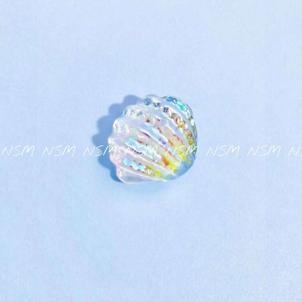 Aurora Sea Shell Nail Charms (Pack Of 10 Pcs)