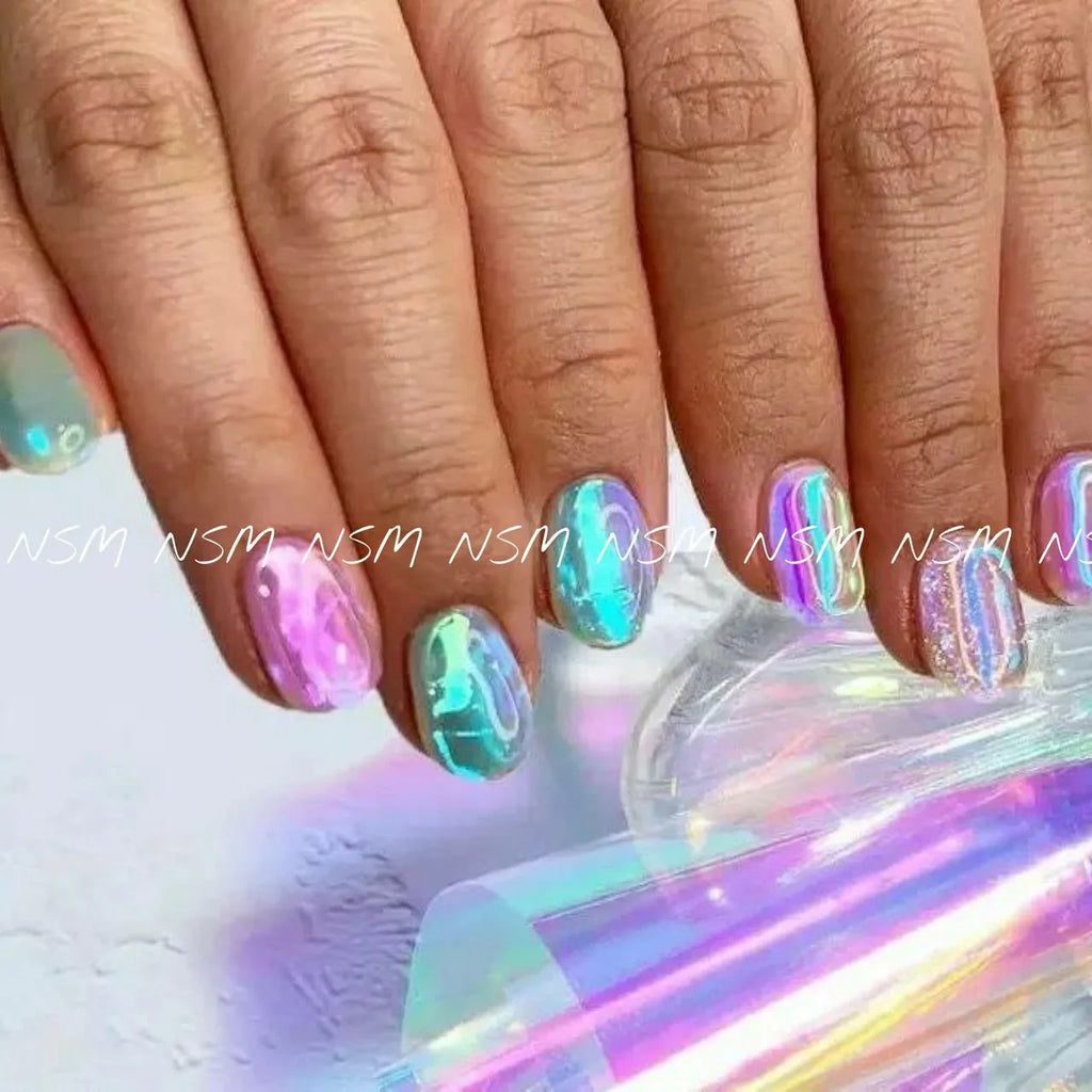 Aurora Shattered Glass Foil Roll - Shade No. 1