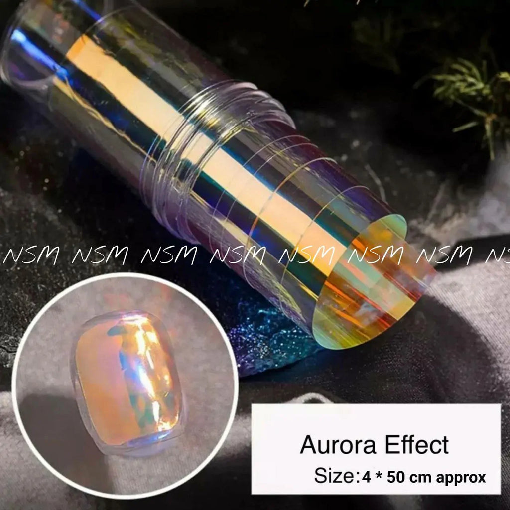 Aurora Shattered Glass Foil Roll - Shade No. 2