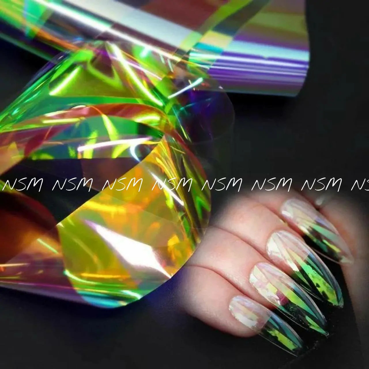Aurora Shattered Glass Foil Roll - Shade No. 2
