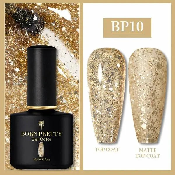 Born Pretty Black Spar Series Gel Polish BP10 (10ml)