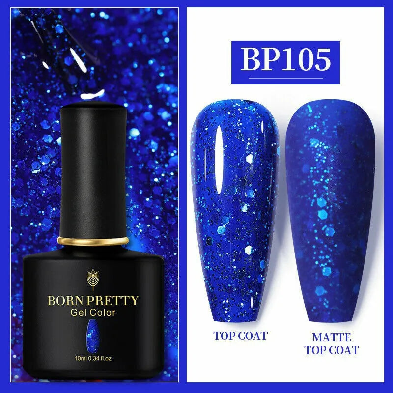 Born Pretty Black Spar Series Gel Polish BP105 (10ml)