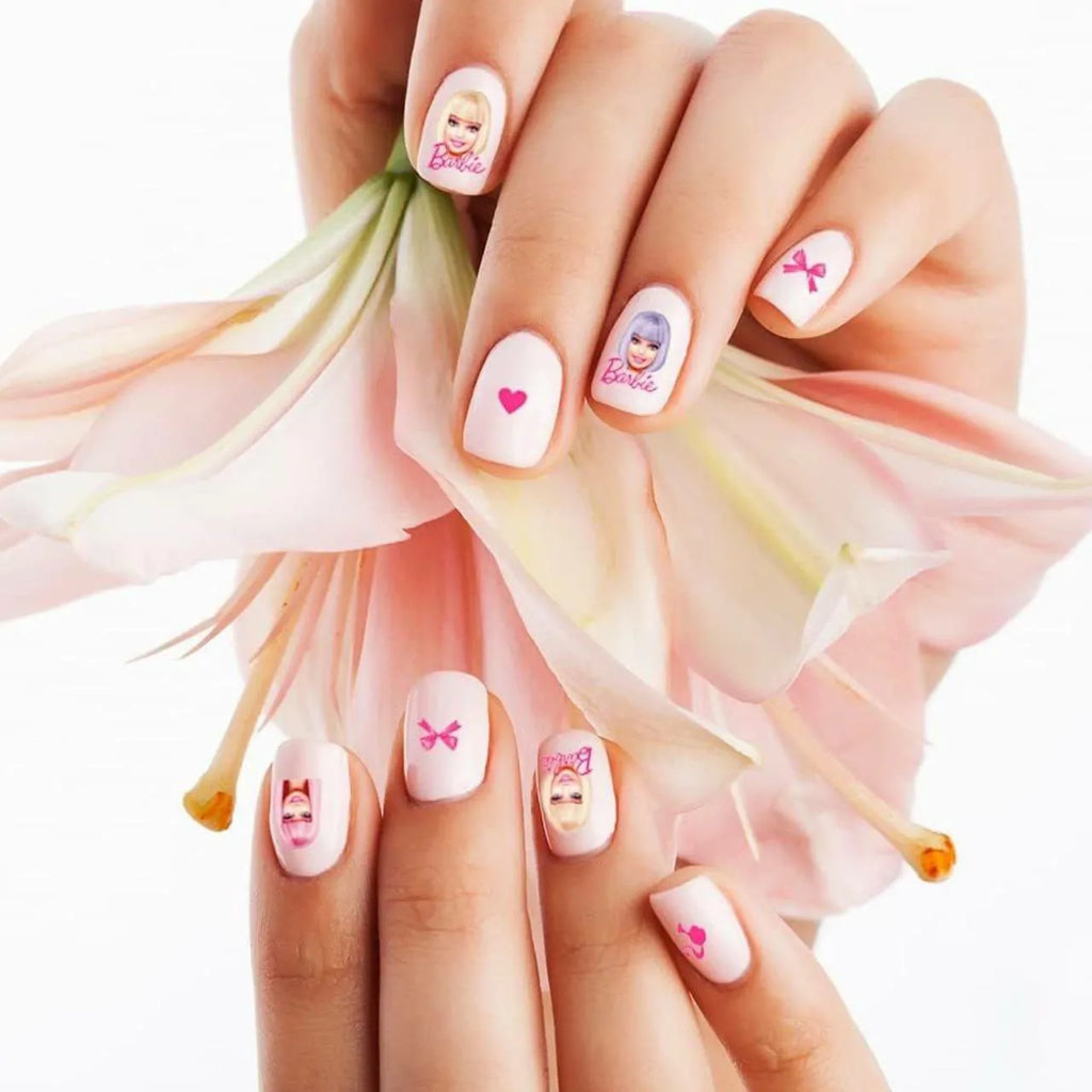 Barbie Nail Art Sticker Sheet (EB-104)