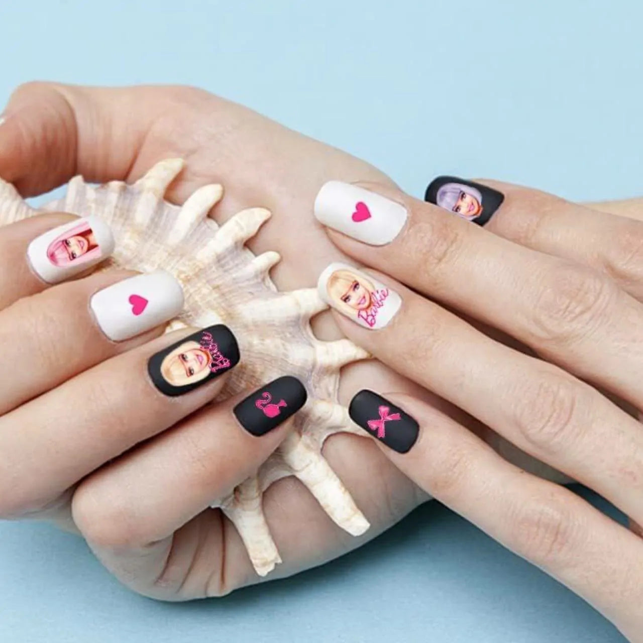 Barbie Nail Art Sticker Sheet (EB-104)