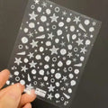 Beach Themed 5D Nail Stickers (SD-2373)