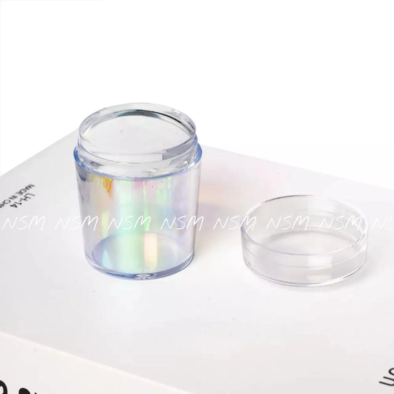 Big Size Aurora Nail Art Stamp With Scrapper (Random Color)