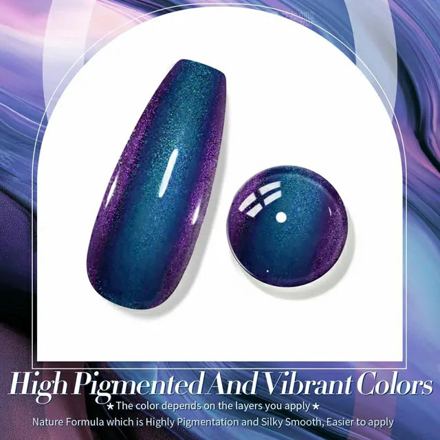 Born Pretty Blue Purple Chameleon Gel Polish Mirage BS01 (10ml)