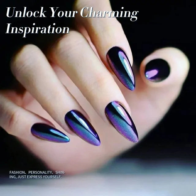 Born Pretty Blue Purple Chameleon Gel Polish Mirage BS01 (10ml)