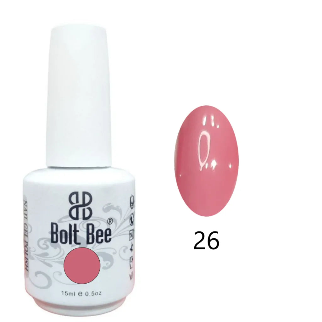 Bolt Bee Gel Polish Round Bottles (15ml)