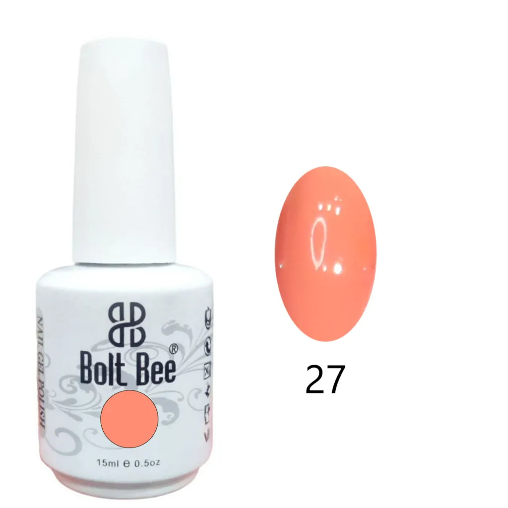 Bolt Bee Gel Polish Round Bottles (15ml)