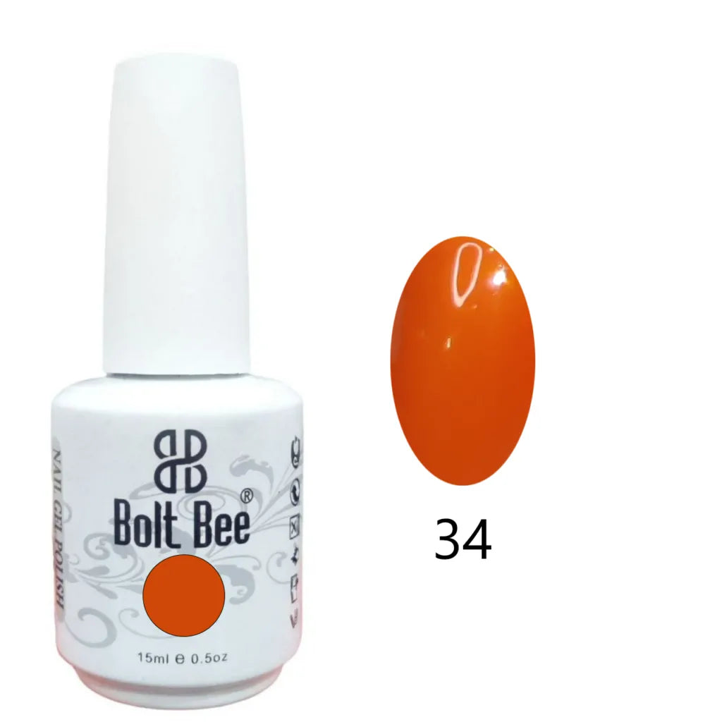 Bolt Bee Gel Polish Round Bottles (15ml)