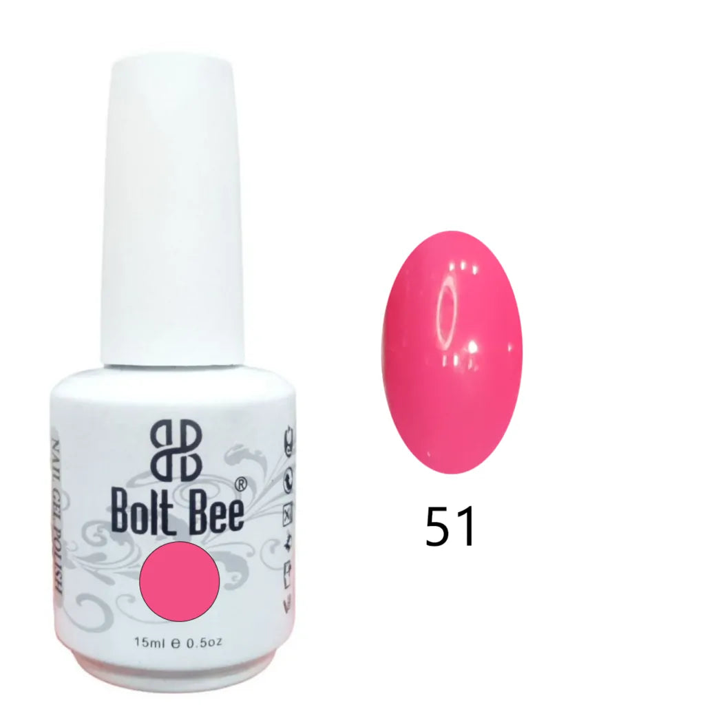 Bolt Bee Gel Polish Round Bottles (15ml)