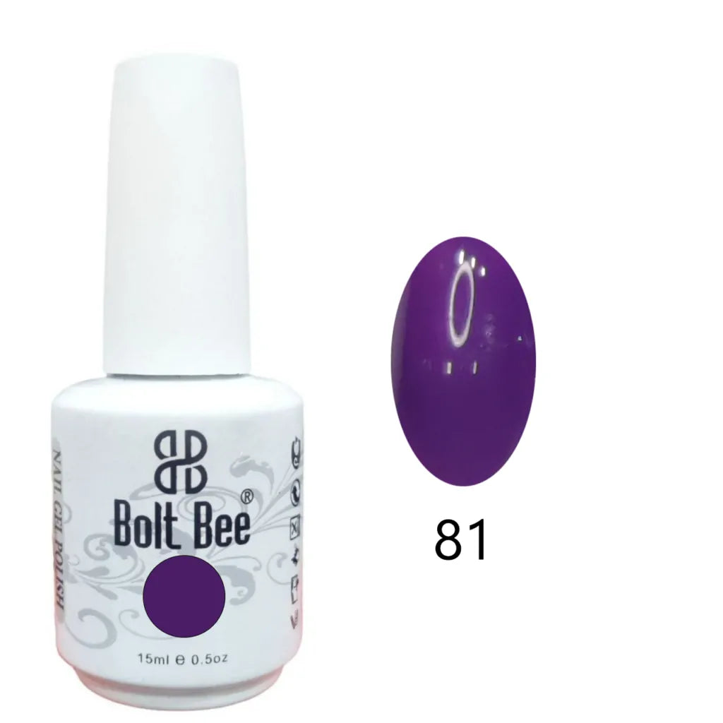 Bolt Bee Gel Polish Round Bottles (15ml)