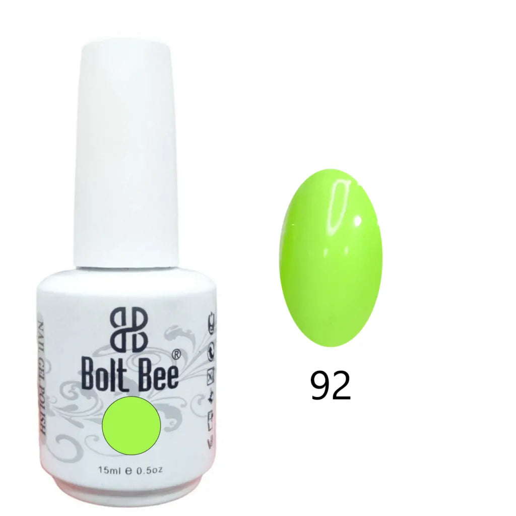 Bolt Bee Gel Polish Round Bottles (15ml)