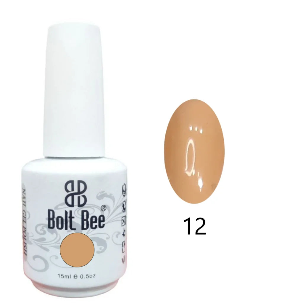 Bolt Bee Gel Polish Round Bottles (15ml)