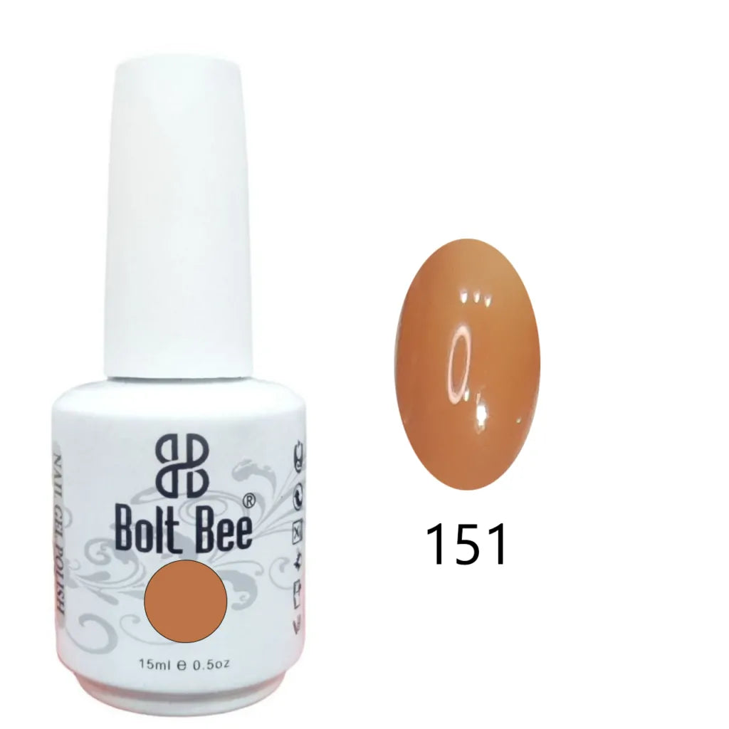 Bolt Bee Gel Polish Round Bottles (15ml)