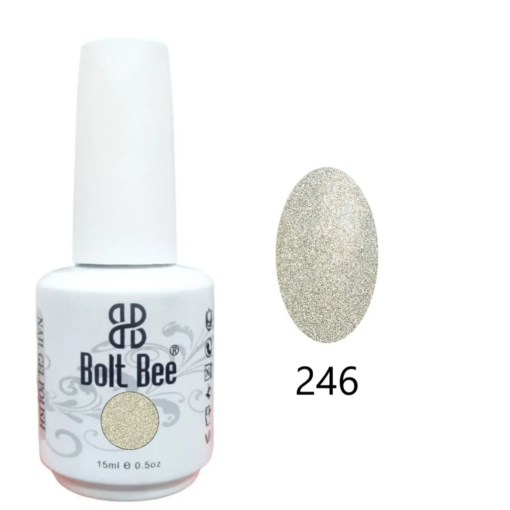 Bolt Bee Gel Polish Round Bottles (15ml)