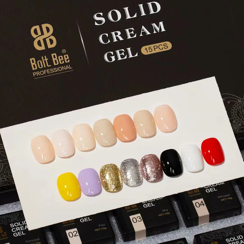 Bolt Bee Solid Cream Gel (Set Of 15)
