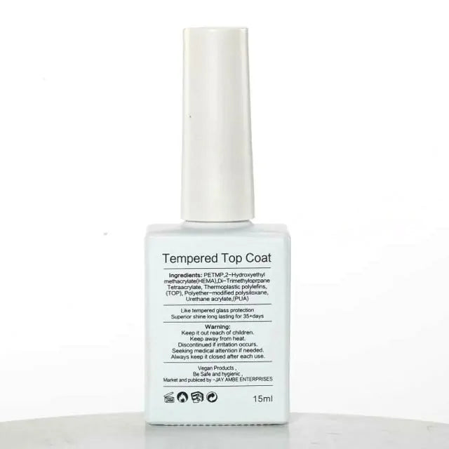 Bolt Bee Tempered Top Coat (15ml)