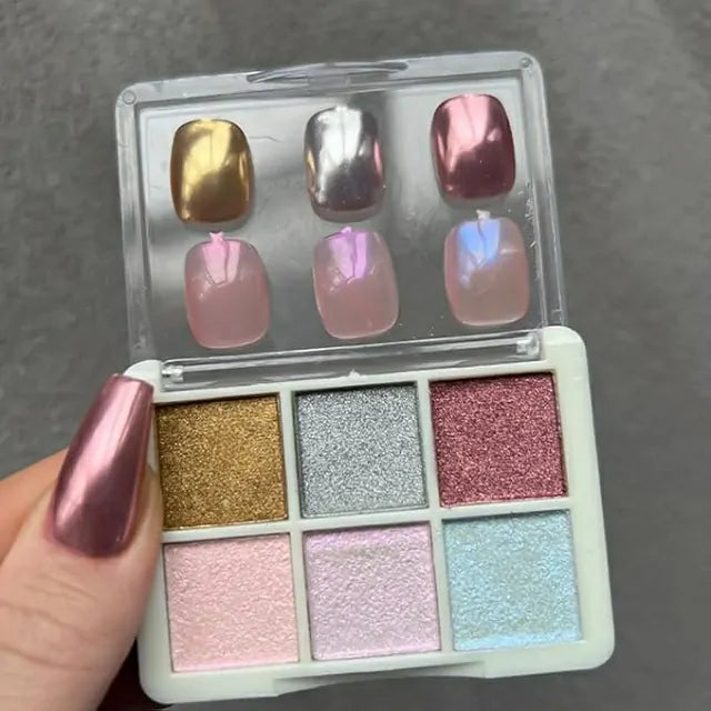 Born Pretty 6 in 1 Chrome Grid (F6S-05)