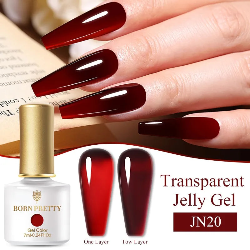 Born Pretty Jelly Translucent Gel Polish (7ml)
