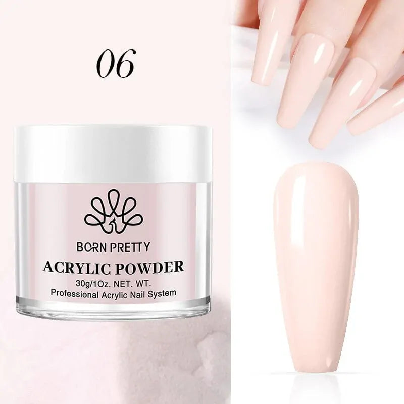 Born Pretty Acrylic Powder Classic Nude (30ml)