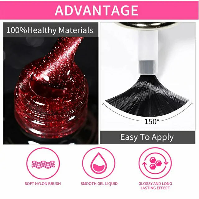 Born Pretty Amber Cat Magnetic Gel Polish CMG-07 (10ml)