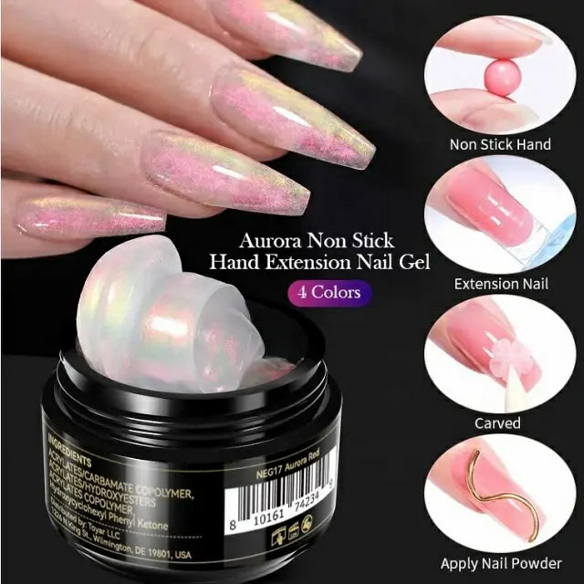 Born Pretty Aurora Non Stick Hand Extension Gel (15ml) NEG19