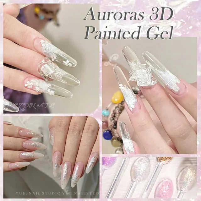 Born Pretty Auroras 3D Painted Gel A03 (5ml)