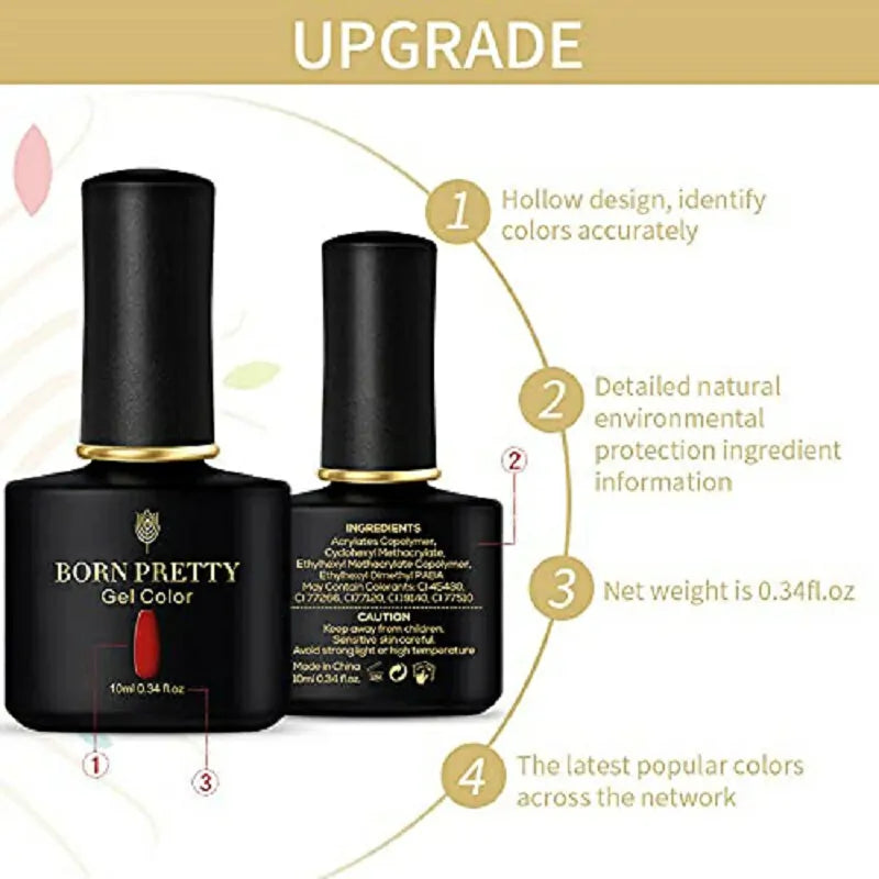Born Pretty Black Spar Series Gel Polish BP99 (10ml)