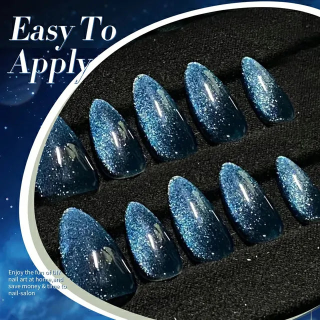 Born Pretty Blue Cat Magnetic Gel Polish - Galaxy MY38 (10ml)