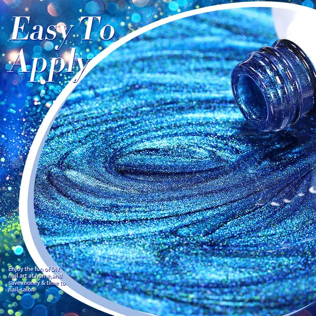 Born Pretty Blue Cat Magnetic Gel Polish Interstellar MY44 (10ml)