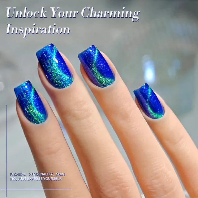 Born Pretty Blue Cat Magnetic Gel Polish Interstellar MY44 (10ml)