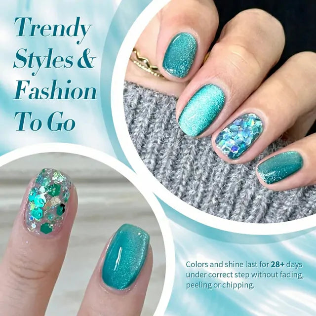 Born Pretty Blue Cat Magnetic Gel Polish - Melbourne MY36 (10ml)