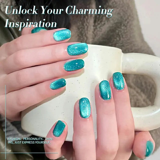 Born Pretty Blue Cat Magnetic Gel Polish - Melbourne MY36 (10ml)