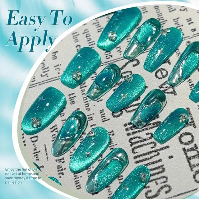 Born Pretty Blue Cat Magnetic Gel Polish - Melbourne MY36 (10ml)