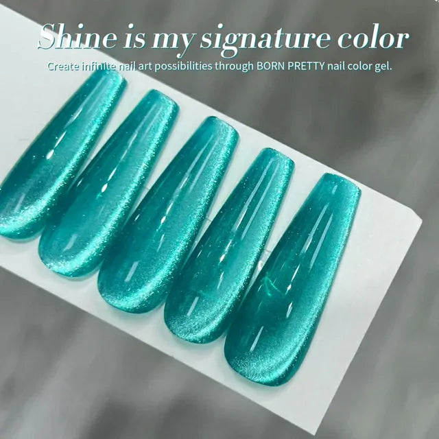 Born Pretty Blue Cat Magnetic Gel Polish - Melbourne MY36 (10ml)