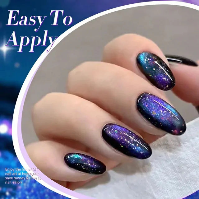Born Pretty Blue Cat Magnetic Gel Polish â Starry Sky MY35 (10ml)