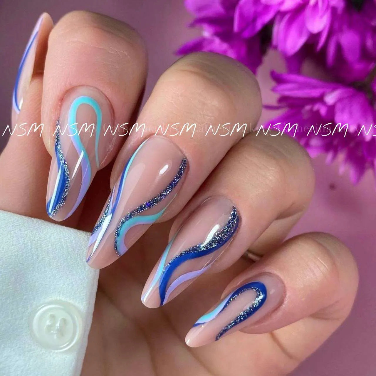 Born Pretty Blueshufted Shiny Glitter Painting Gel GP05 (5ml)