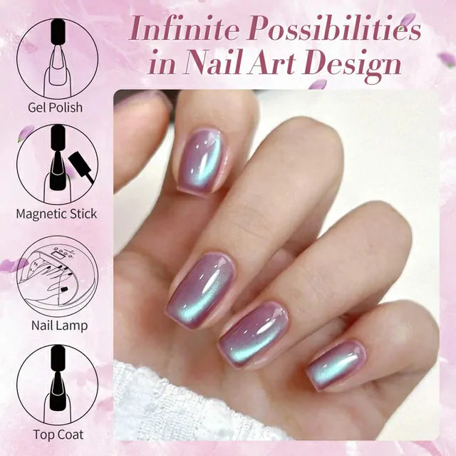 Born Pretty Cat Magnetic Gel Polish Hyacinth MY46 (10ml)