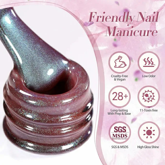Born Pretty Cat Magnetic Gel Polish Hyacinth MY46 (10ml)