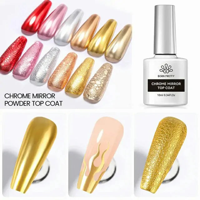 Born Pretty Chrome Mirror Top Coat (10ml)