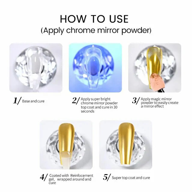 Born Pretty Chrome Mirror Top Coat (10ml)