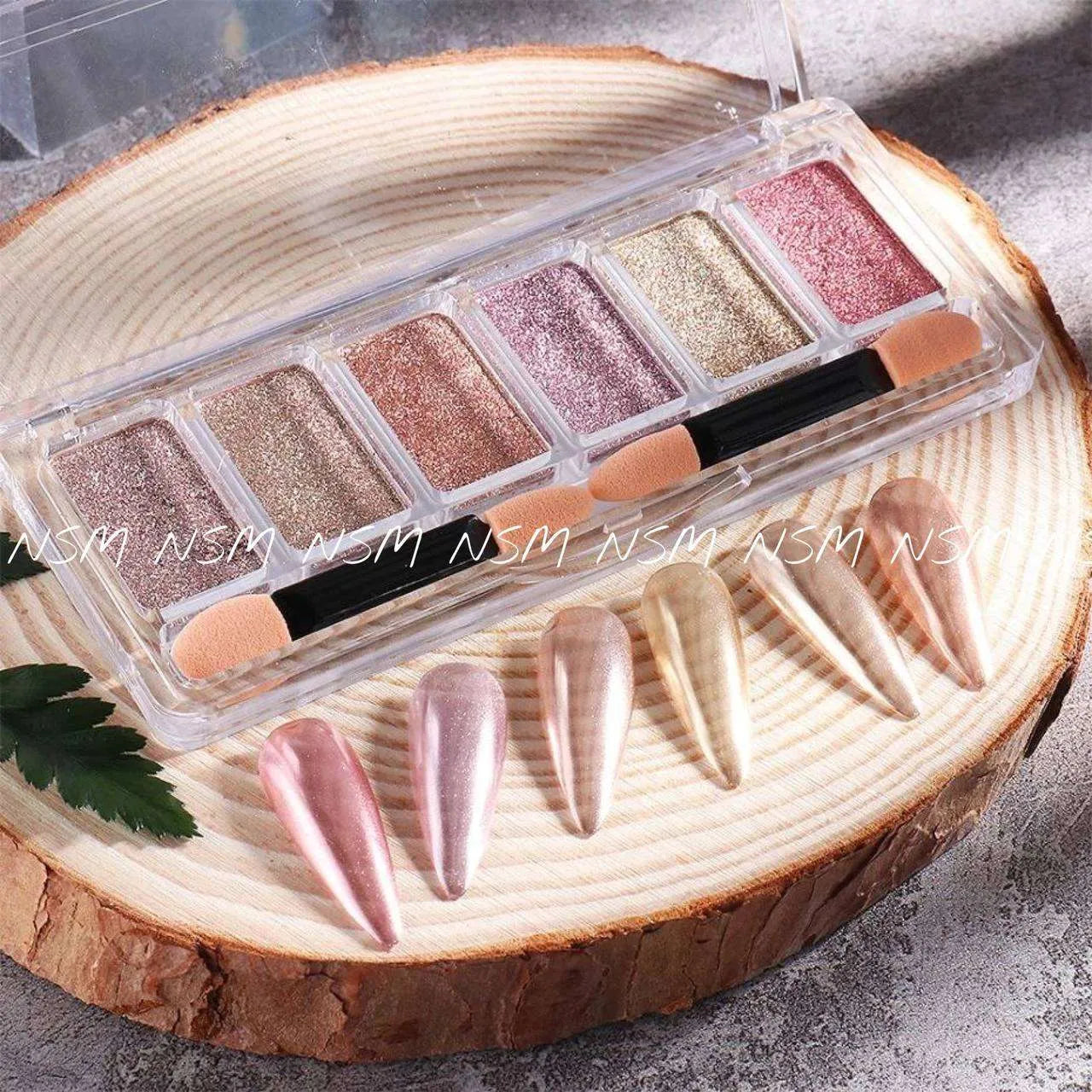 Born Pretty 6 in 1 Chrome Palette