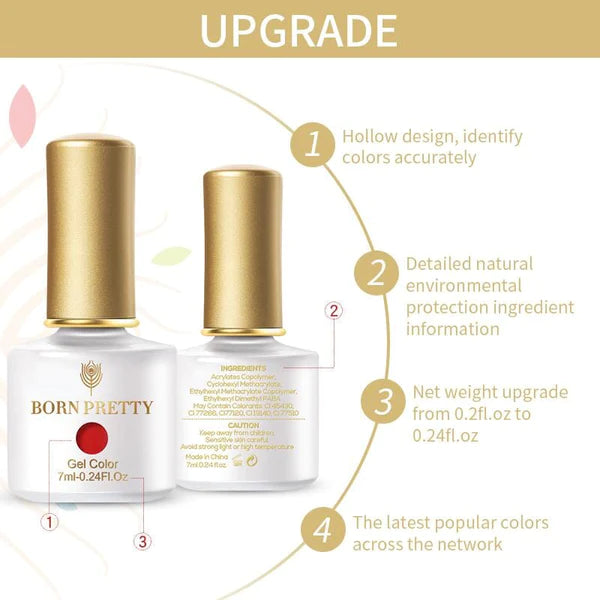 Born Pretty Gel Polish BPMR09 (7ml)