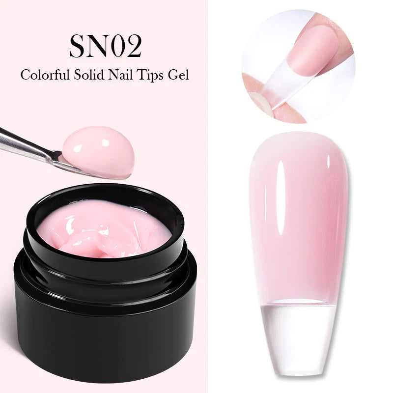 Born Pretty Colorful Solid Nail Tips Gel SN02 (5gm)