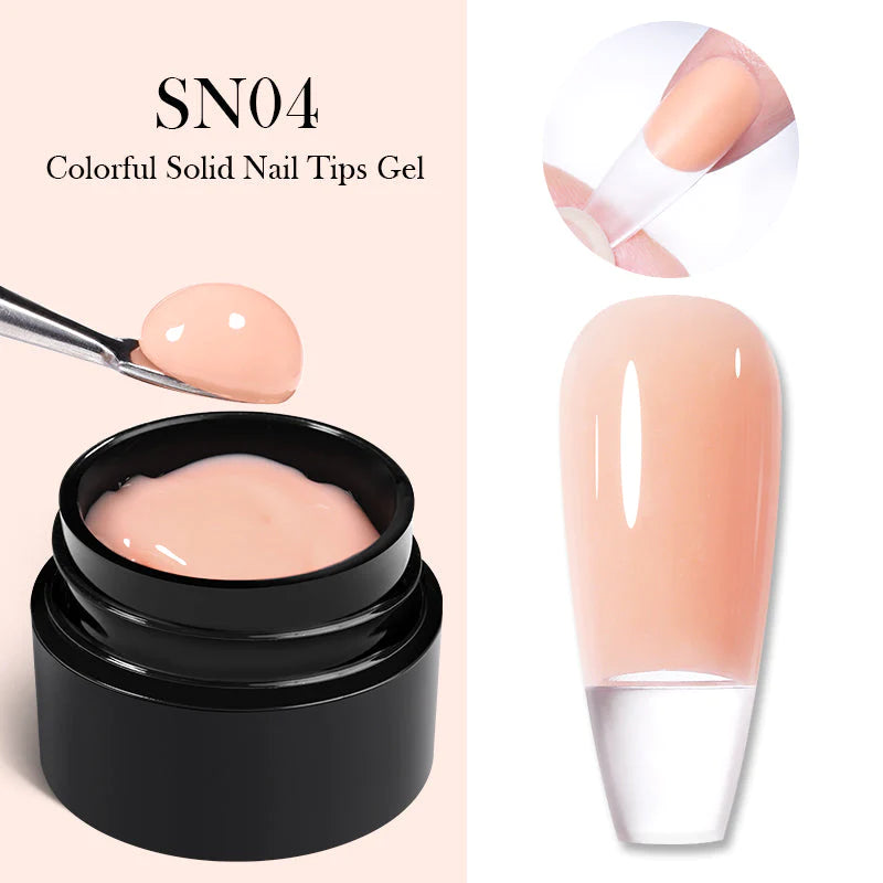 Born Pretty Colorful Solid Nail Tips Gel SN04 (5gm)